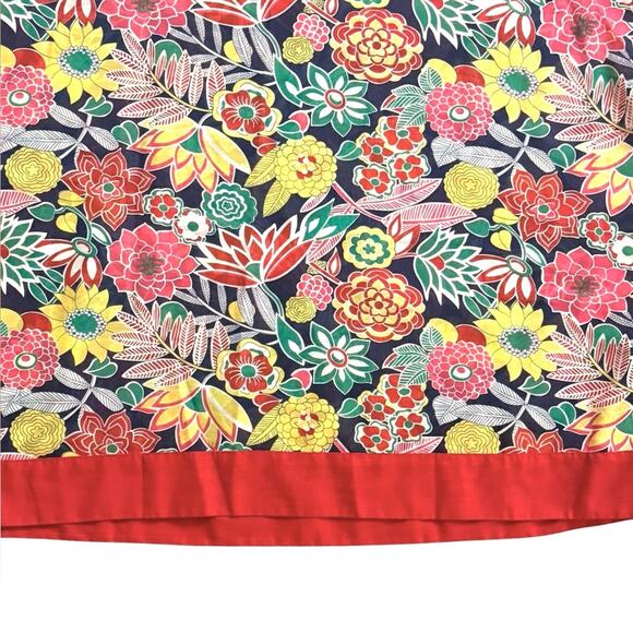 Talbots Floral Sheer Tunic Dress Cover-Up – Size Large Resort Beach Vaca Wear - Picture 8 of 8